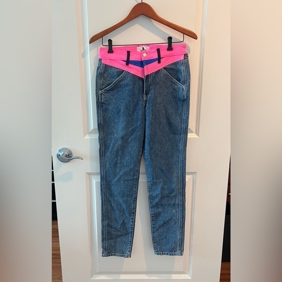 Jordache Light Acid Wash Denim Ski Pant NWT - Picture 4 of 16